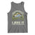 Retro Master Baiter Tank Top Funny Bass Fishing Fisher - Wonder Print Shop