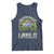 Retro Master Baiter Tank Top Funny Bass Fishing Fisher - Wonder Print Shop