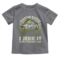 Retro Master Baiter Toddler T Shirt Funny Bass Fishing Fisher - Wonder Print Shop