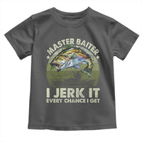 Retro Master Baiter Toddler T Shirt Funny Bass Fishing Fisher - Wonder Print Shop