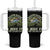 Retro Master Baiter Tumbler With Handle Funny Bass Fishing Fisher - Wonder Print Shop