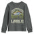 Retro Master Baiter Youth Sweatshirt Funny Bass Fishing Fisher - Wonder Print Shop