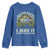 Retro Master Baiter Youth Sweatshirt Funny Bass Fishing Fisher - Wonder Print Shop