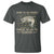 Born To Go Fishing T Shirt Forced School Fisherman Camouflage US Flag - Wonder Print Shop