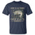 Born To Go Fishing T Shirt Forced School Fisherman Camouflage US Flag - Wonder Print Shop