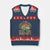 Funny Fishing Dad V-Neck Knit Sweater Vest Part Time Hooker Bass Fish Dad Dirty Adult Joke - Wonder Print Shop