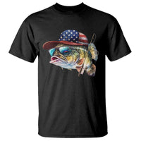 Funny Fishing American Flag T Shirt Patriotic Fisherman Family Gift - Wonder Print Shop