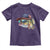 Funny Fishing American Flag Toddler T Shirt Patriotic Fisherman Family Gift - Wonder Print Shop