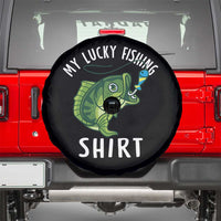 Lucky Fishing Spare Tire Cover Funny Fisherman Fish Lovers - Wonder Print Shop