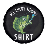Lucky Fishing Spare Tire Cover Funny Fisherman Fish Lovers - Wonder Print Shop