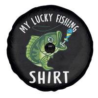 Lucky Fishing Spare Tire Cover Funny Fisherman Fish Lovers - Wonder Print Shop