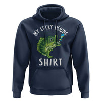 Lucky Fishing Hoodie Funny Fisherman Fish Lovers - Wonder Print Shop