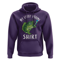 Lucky Fishing Hoodie Funny Fisherman Fish Lovers - Wonder Print Shop
