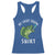 Lucky Fishing Racerback Tank Top Funny Fisherman Fish Lovers - Wonder Print Shop