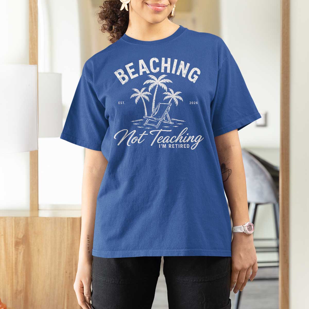 Retired Teacher T Shirt For Women Beaching Not Teaching Retired Gifts For Teachers Retiring
