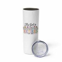 Retirement Gift For Her Skinny Tumbler This Girl Is Retired 2026 Floral Grandma Mom Teacher Coworker
