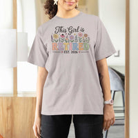 Retirement Gift For Her T Shirt For Women This Girl Is Retired 2026 Floral Grandma Mom Teacher Coworker
