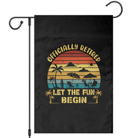 Retirement 2026 Garden Flag Officially Retired Let The Fun Begin Retro