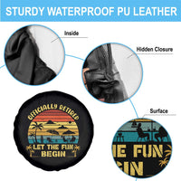 Retirement 2026 Spare Tire Cover Officially Retired Let The Fun Begin Retro