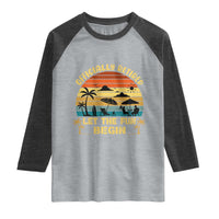 Retirement 2026 Raglan Shirt Officially Retired Let The Fun Begin Retro