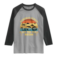 Retirement 2026 Raglan Shirt Officially Retired Let The Fun Begin Retro