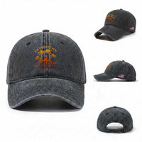 Funny Retirement Washed Cotton Baseball Cap I'm Retired It's 5 O'Clock Everywhere
