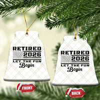 Retirement 2026 Ceramic Ornament Cool Retired Gift American Flag