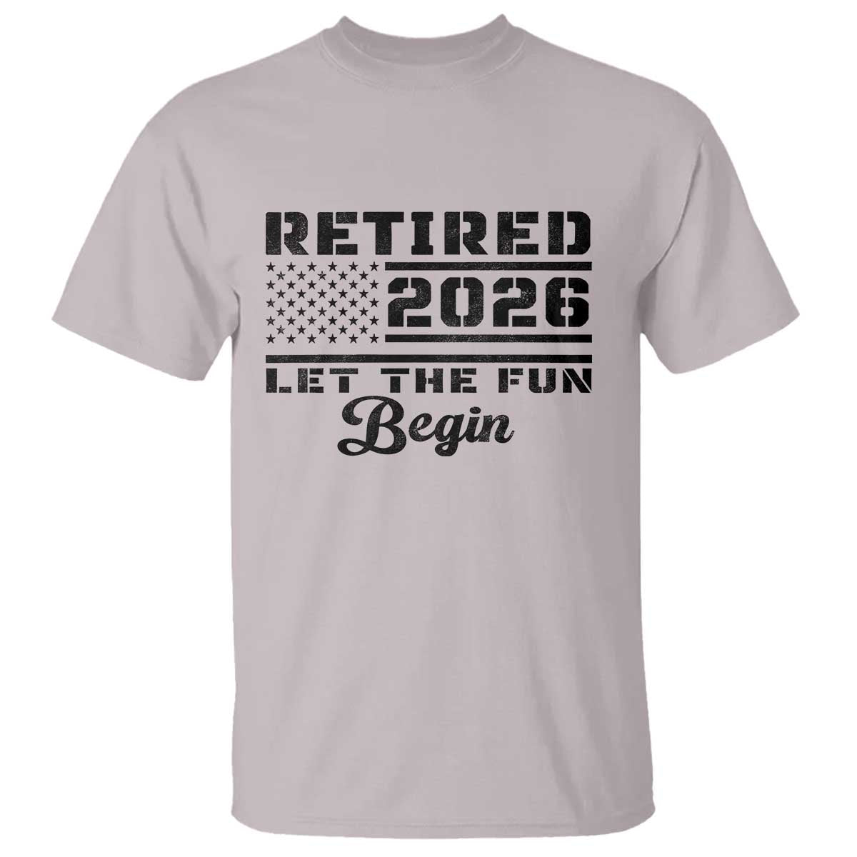 Retirement 2026 T Shirt Cool Retired Gift American Flag