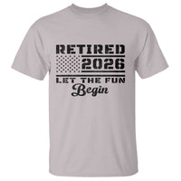 Retirement 2026 T Shirt Cool Retired Gift American Flag