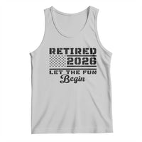 Retirement 2026 Tank Top Cool Retired Gift American Flag