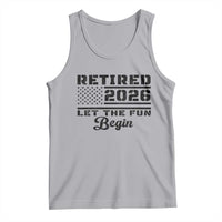 Retirement 2026 Tank Top Cool Retired Gift American Flag
