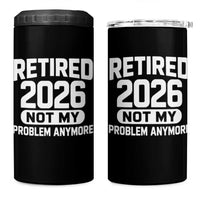 Retired 2026 4 in 1 Can Cooler Tumbler Not My Problems Anymore Farewell Goodbye Gifts for Coworkers