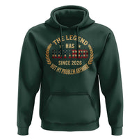 Retirement Gifts For Men 2026 Hoodie The Legend Has Retired Retired Not My Problems Anymore US Flag