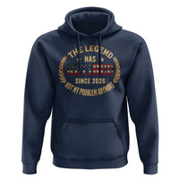 Retirement Gifts For Men 2026 Hoodie The Legend Has Retired Retired Not My Problems Anymore US Flag