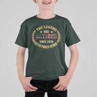 Retirement Gifts For Men 2026 T Shirt For Kid The Legend Has Retired Retired Not My Problems Anymore US Flag