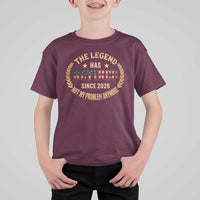 Retirement Gifts For Men 2026 T Shirt For Kid The Legend Has Retired Retired Not My Problems Anymore US Flag
