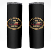 Retirement Gifts For Men 2026 Skinny Tumbler The Legend Has Retired Retired Not My Problems Anymore US Flag