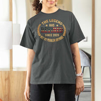 Retirement Gifts For Men 2026 T Shirt For Women The Legend Has Retired Retired Not My Problems Anymore US Flag