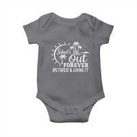 Retired Teacher Baby Onesie Schools Out Forever Retirement Teacher Gift