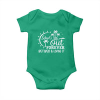 Retired Teacher Baby Onesie Schools Out Forever Retirement Teacher Gift