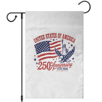 USA 250th Anniversary Garden Flag Land Of The Free USA Patriotic 1776 2026 Statue Of Liberty Eagle Flag