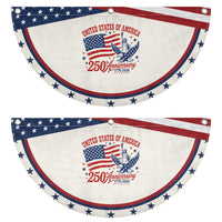 USA 250th Anniversary Patriotic Fan Flag Land Of The Free USA 1776 2026 Statue Of Liberty Eagle Flag