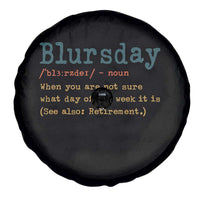 Funny Retired Spare Tire Cover Blursday Retirement Definition Gag Gifts