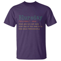 Funny Retired T Shirt Blursday Retirement Definition Gag Gifts