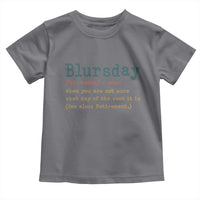 Funny Retired Toddler T Shirt Blursday Retirement Definition Gag Gifts