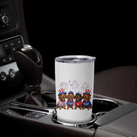 Vintage Patriotic Dachshund 250 Anniversary USA Tumbler Cup Freedom 250 Years Weiner Dog Lovers Dad Mom