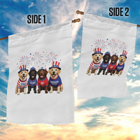 Labrador Retriever Americas 250th Anniversary Garden Flag 4th July US 250 Years Of Freedom Dog Lovers 1776 2026