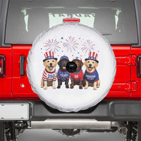 Labrador Retriever Americas 250th Anniversary Spare Tire Cover 4th July US 250 Years Of Freedom Dog Lovers 1776 2026