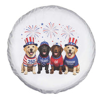 Labrador Retriever Americas 250th Anniversary Spare Tire Cover 4th July US 250 Years Of Freedom Dog Lovers 1776 2026