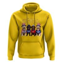 Labrador Retriever Americas 250th Anniversary Hoodie 4th July US 250 Years Of Freedom Dog Lovers 1776 2026